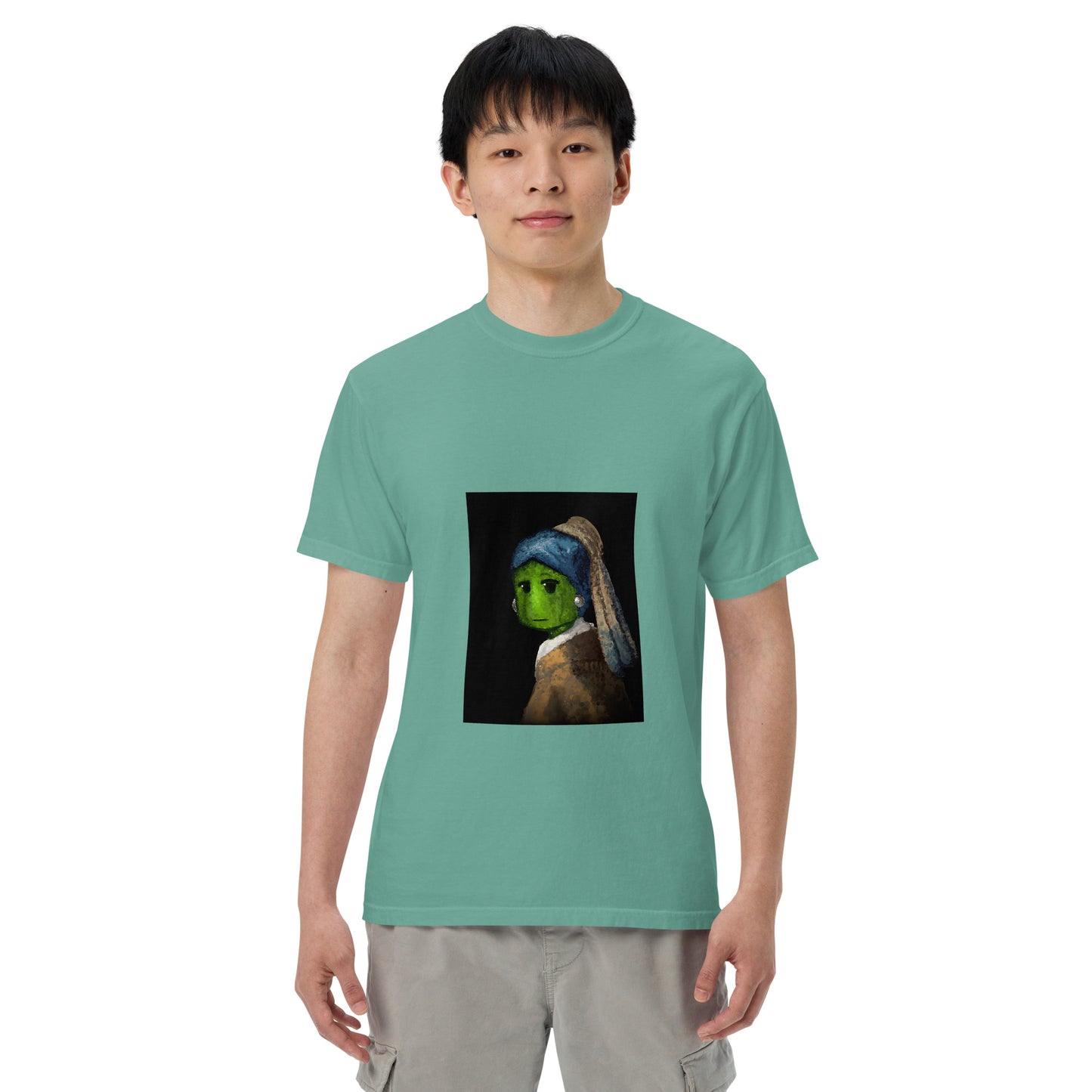 Men’s garment-dyed heavyweight t-shirt