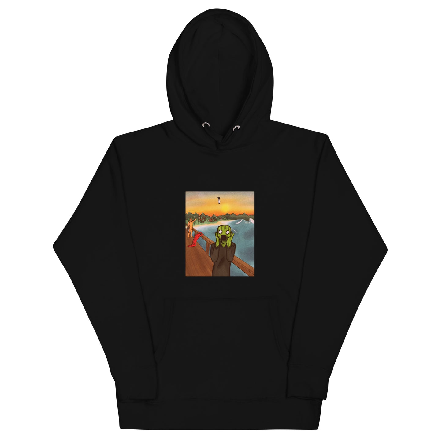 Melon Playground Melon Face Unisex Pullover Hoodie