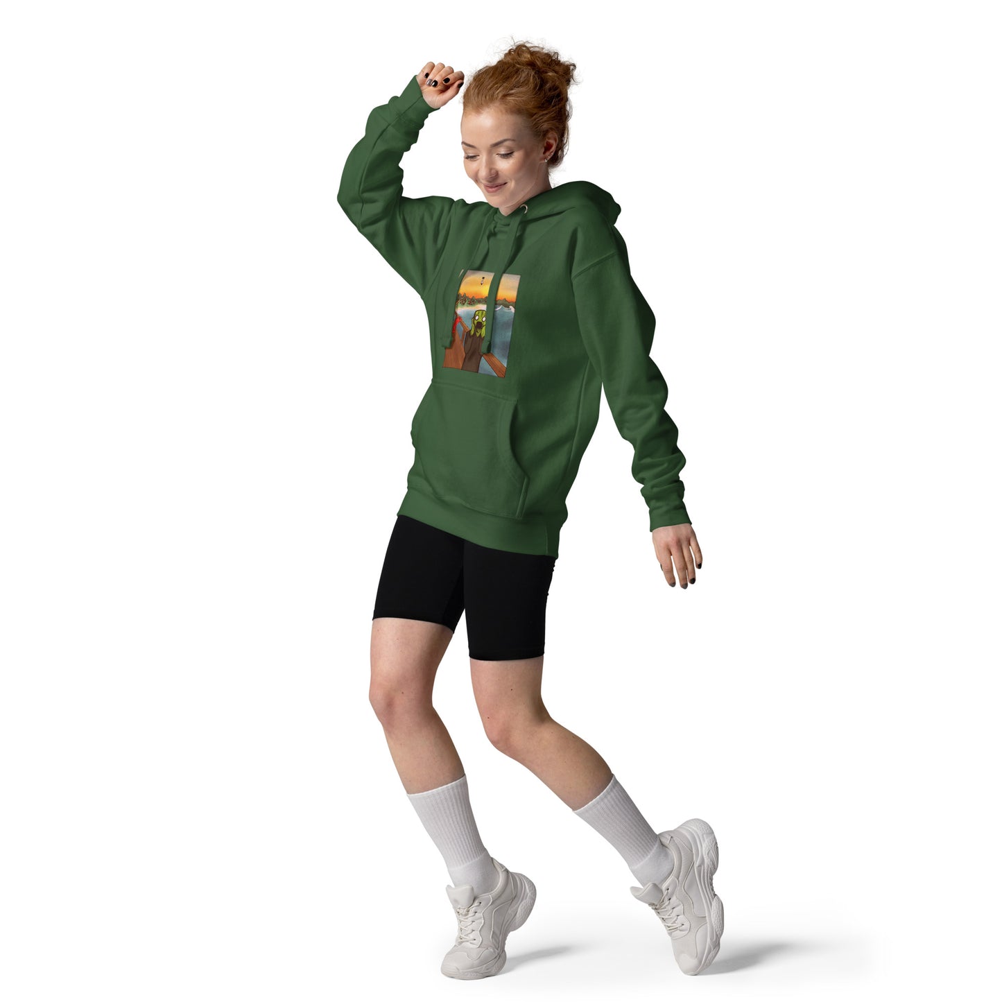Melon Playground Melon Face Unisex Pullover Hoodie