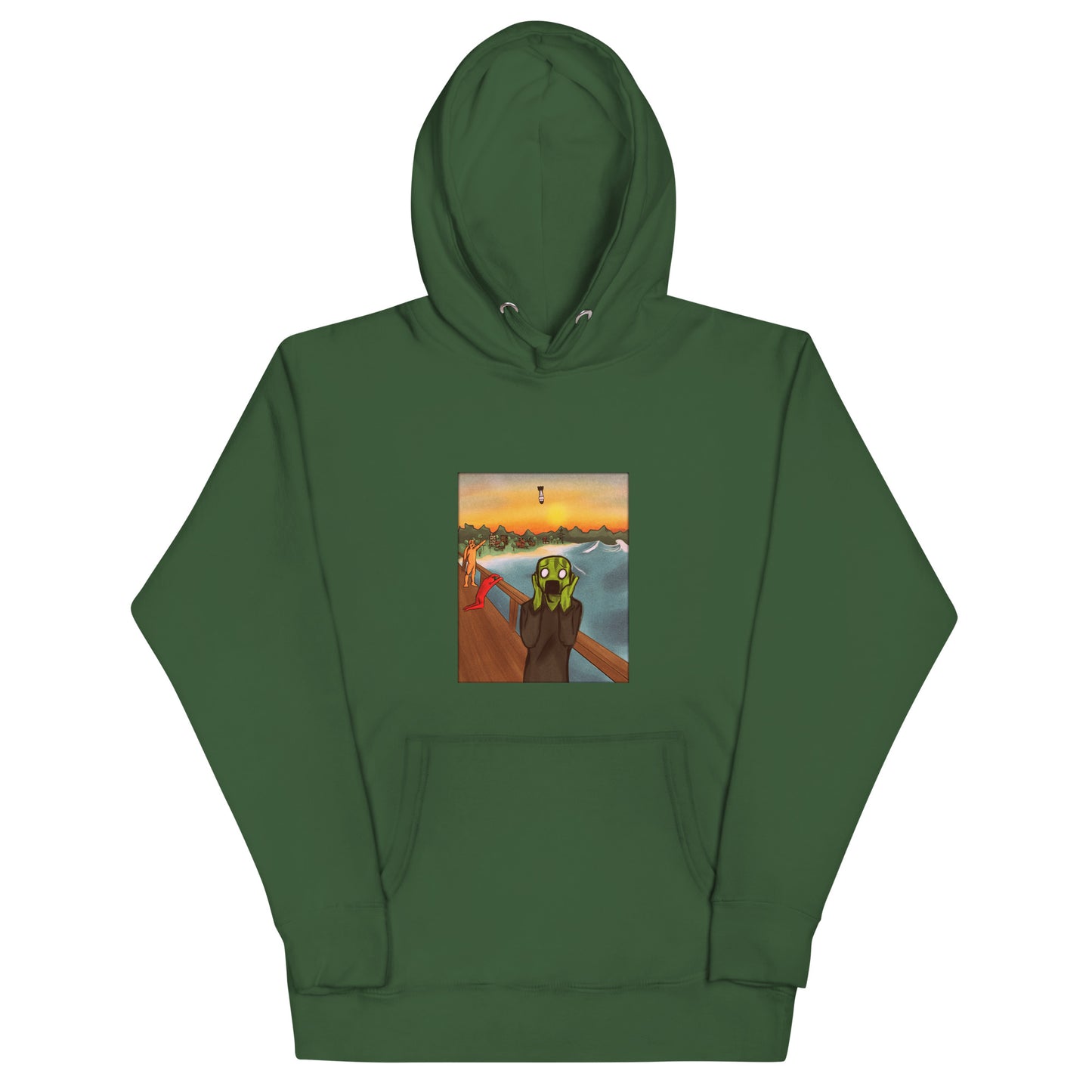 Melon Playground Melon Face Unisex Pullover Hoodie