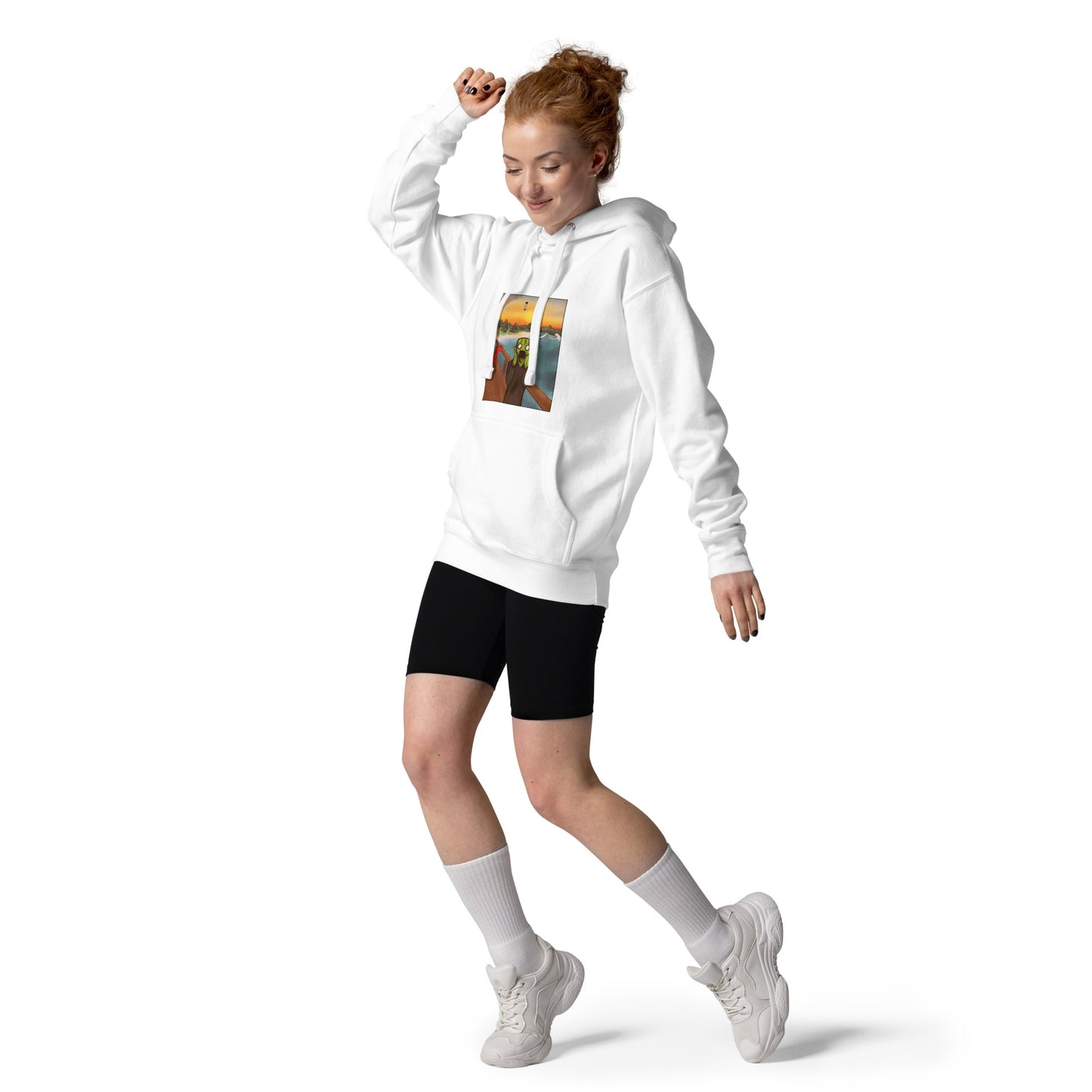 Melon Playground Melon Face Unisex Pullover Hoodie