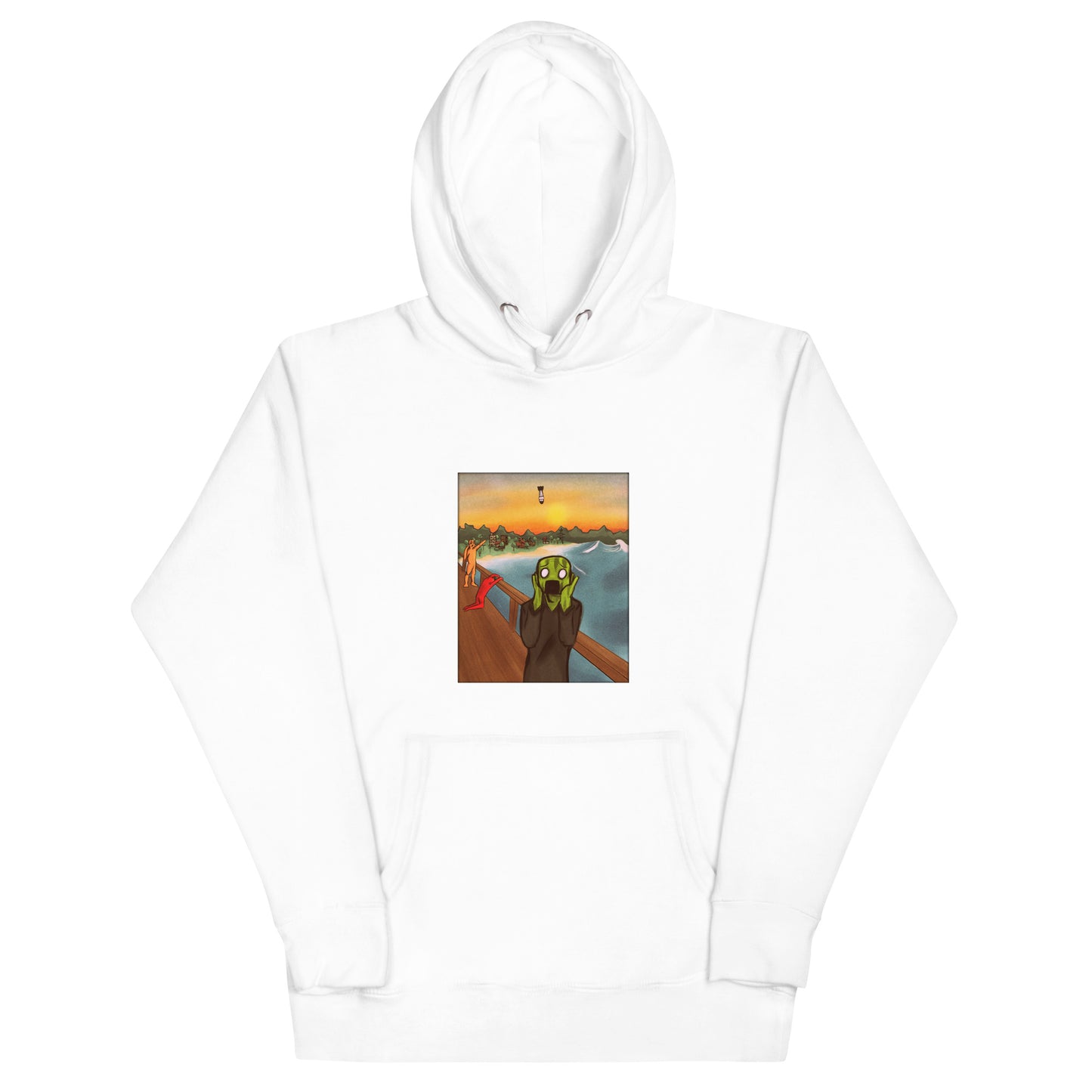 Melon Playground Melon Face Unisex Pullover Hoodie