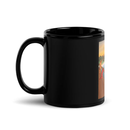 Black Glossy Mug