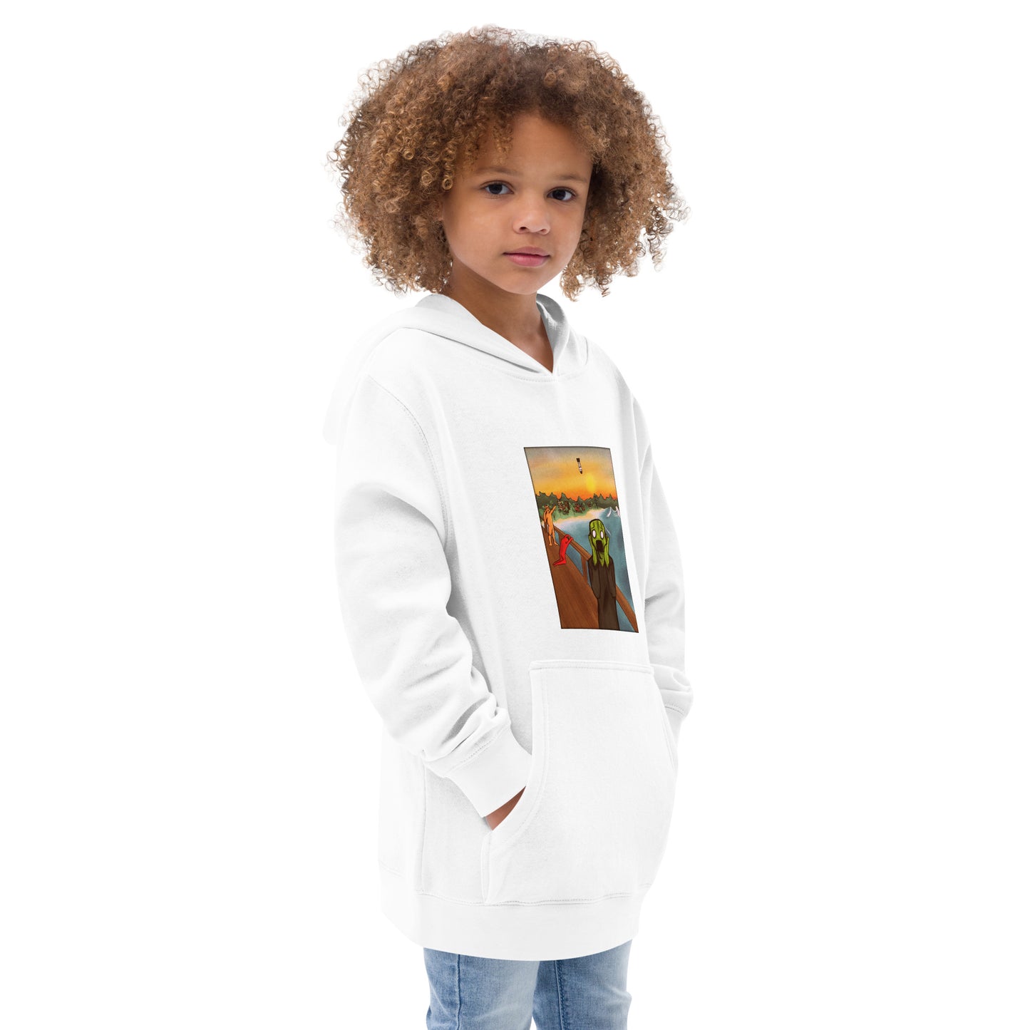 Kids fleece hoodie